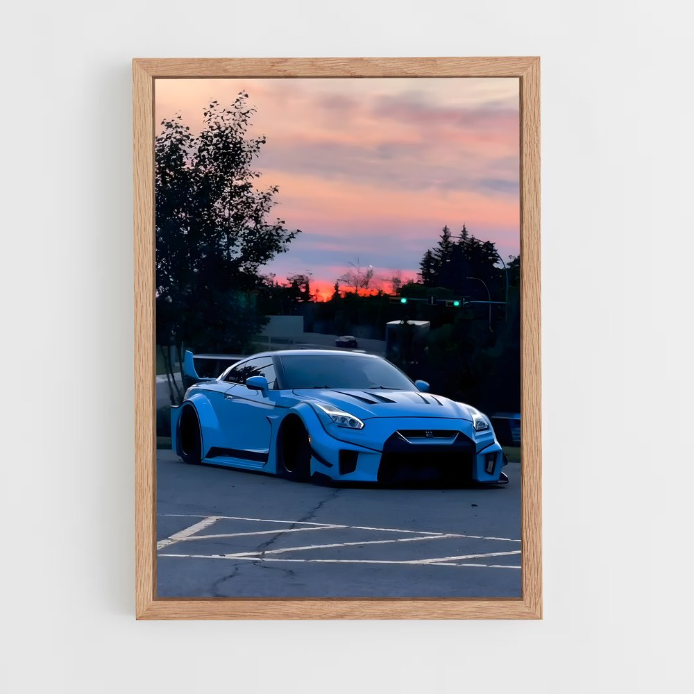 Poster splendide Gt-r r – affiche Nissan (vue 4)